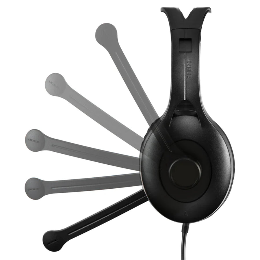 Edifier  K800 USB Over-Ear Computer Headset with Boom Microphone - Black