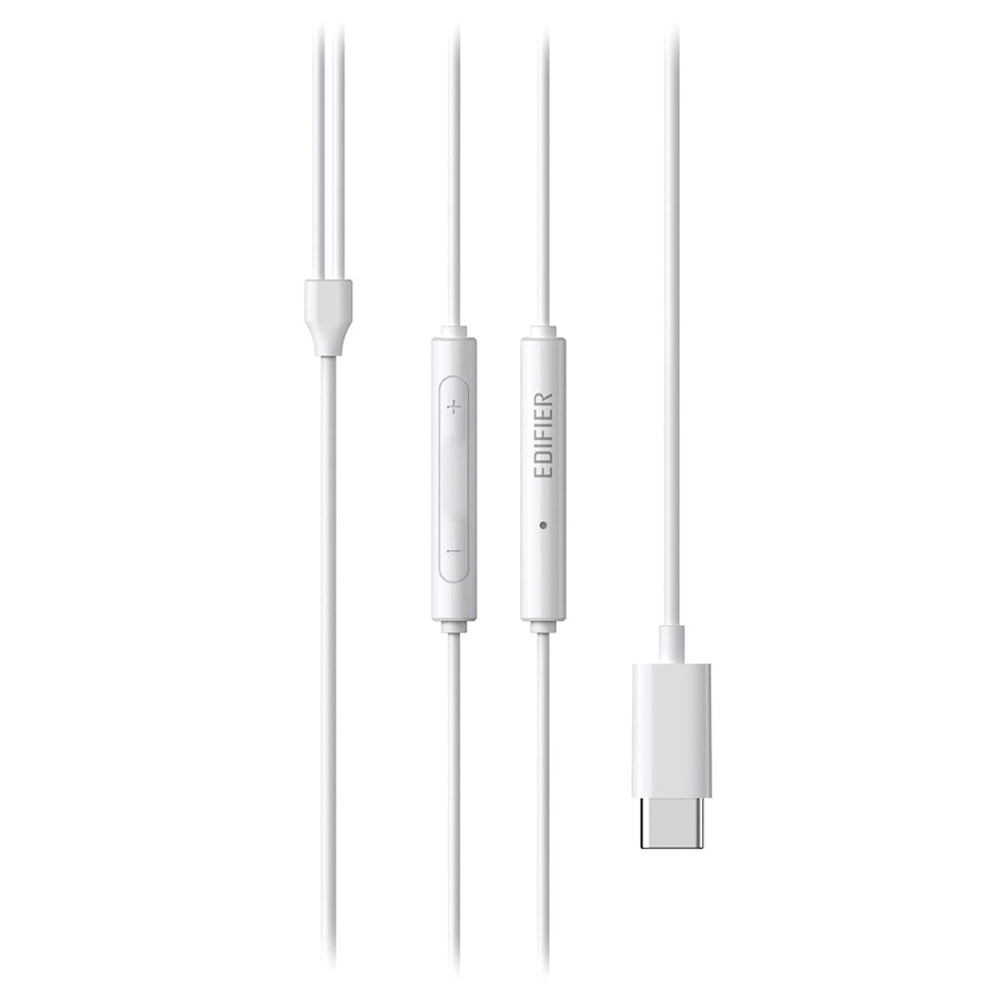 Edifier P180  USB-C Wired Earbuds - White