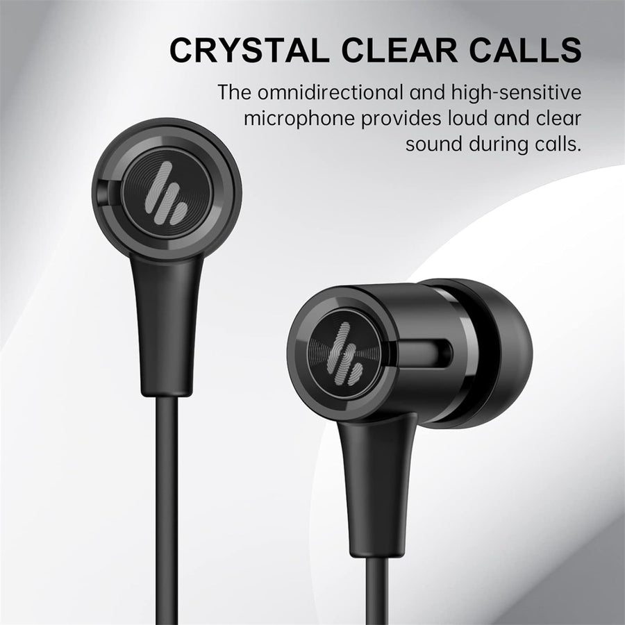 Edifier  P205 Wired Earbuds - Black