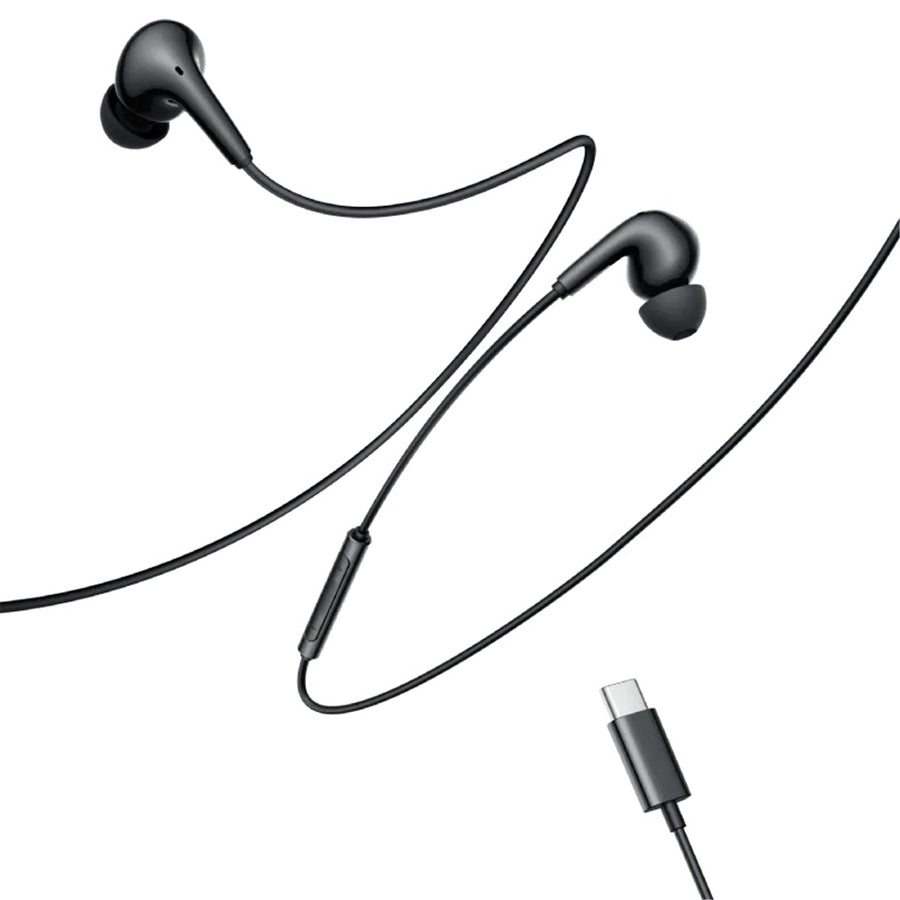 Edifier P230  USB-C Wired Earbuds with Remote and Mic - Black