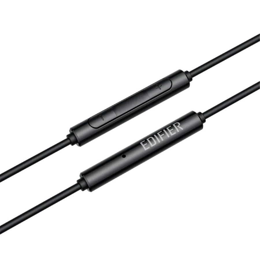 Edifier P230  USB-C Wired Earbuds with Remote and Mic - Black