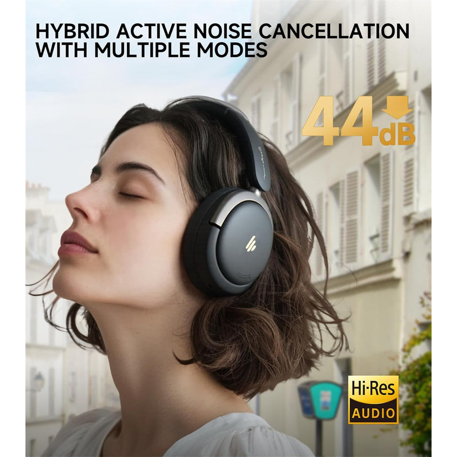 Edifier  Atom Max Wireless Over-Ear Noise-Cancelling Headphones - Black