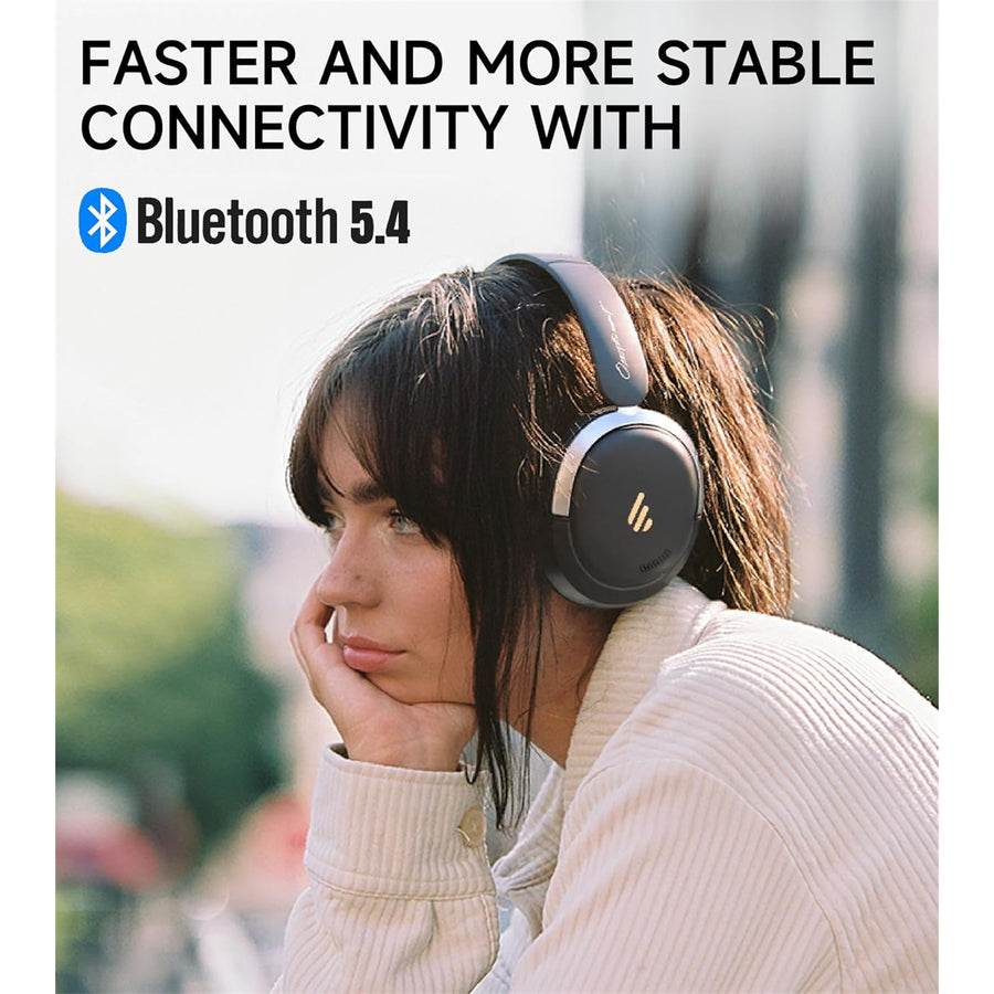 Edifier  Atom Max Wireless Over-Ear Noise-Cancelling Headphones - Black
