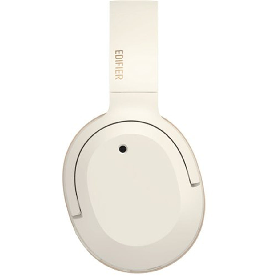 Edifier  W820NB Plus Wireless Over-Ear Noise-Cancelling Headphones - Ivory