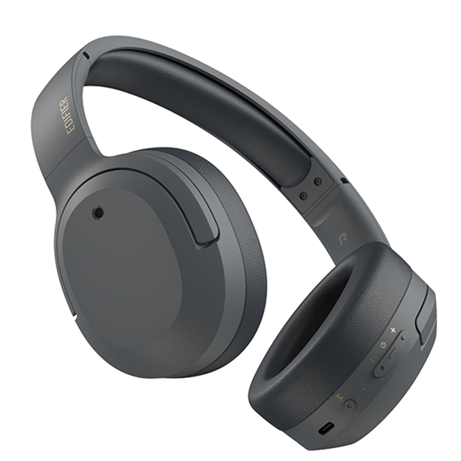 Edifier  W820NB Plus Wireless Over-Ear Noise-Cancelling Headphones - Grey