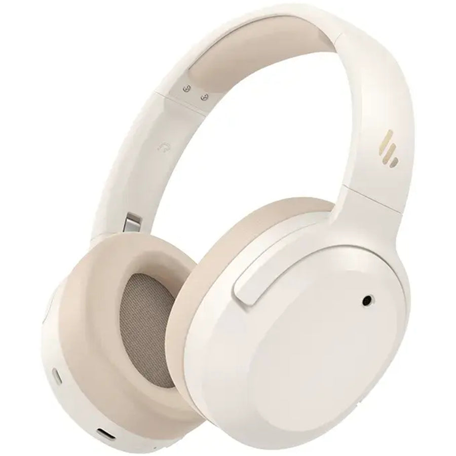 Edifier  W820NB Plus (2025 Upgrade) Wireless Over-Ear Noise-Cancelling Headphones - Ivory