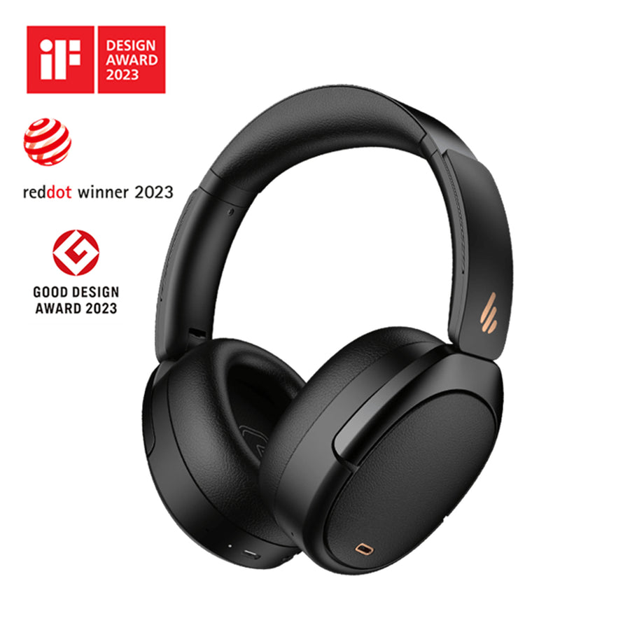 Edifier  WH950NB (2025 Upgrade) Wireless Over-Ear Noise-Cancelling Headphones - Black