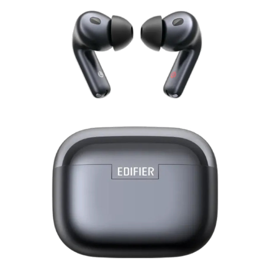 Edifier EvoBuds Pro  True Wireless Noise Cancelling Earbuds with AI Voice Translation - Space Grey