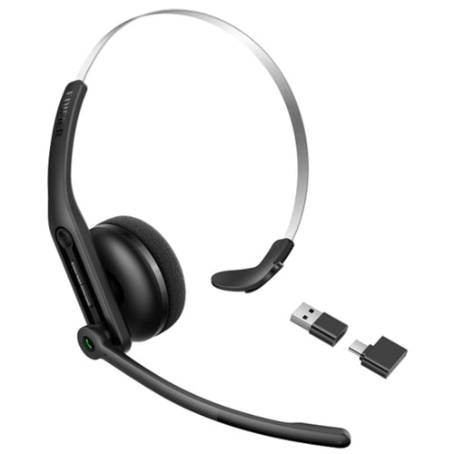 Edifier  CC300 Wireless Mono On-Ear Headset with Boom Microphone - Black