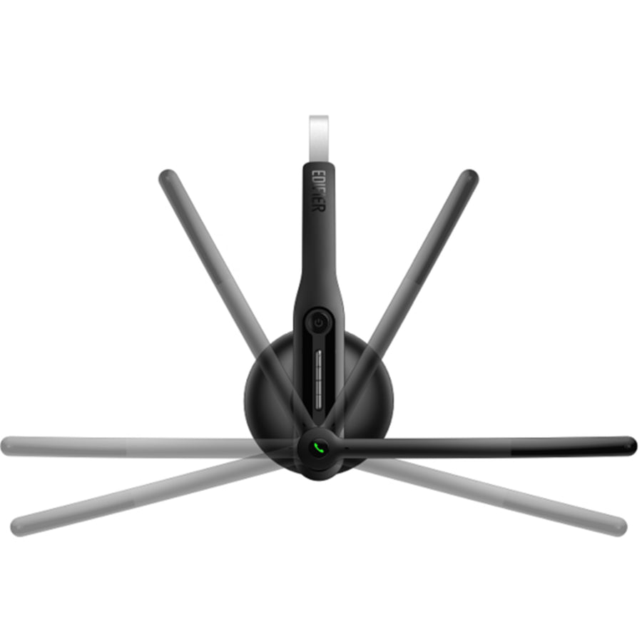Edifier  CC300 Wireless Mono On-Ear Headset with Boom Microphone - Black