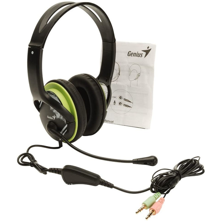 Genius HS-400A PC Headphones with Boom Mic