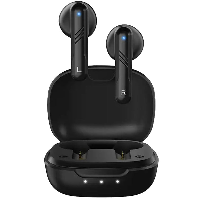 Genius  HS-M905BT True Wireless Bluetooth V5.3 Earbuds - Black  HiFi quality sound with bass
