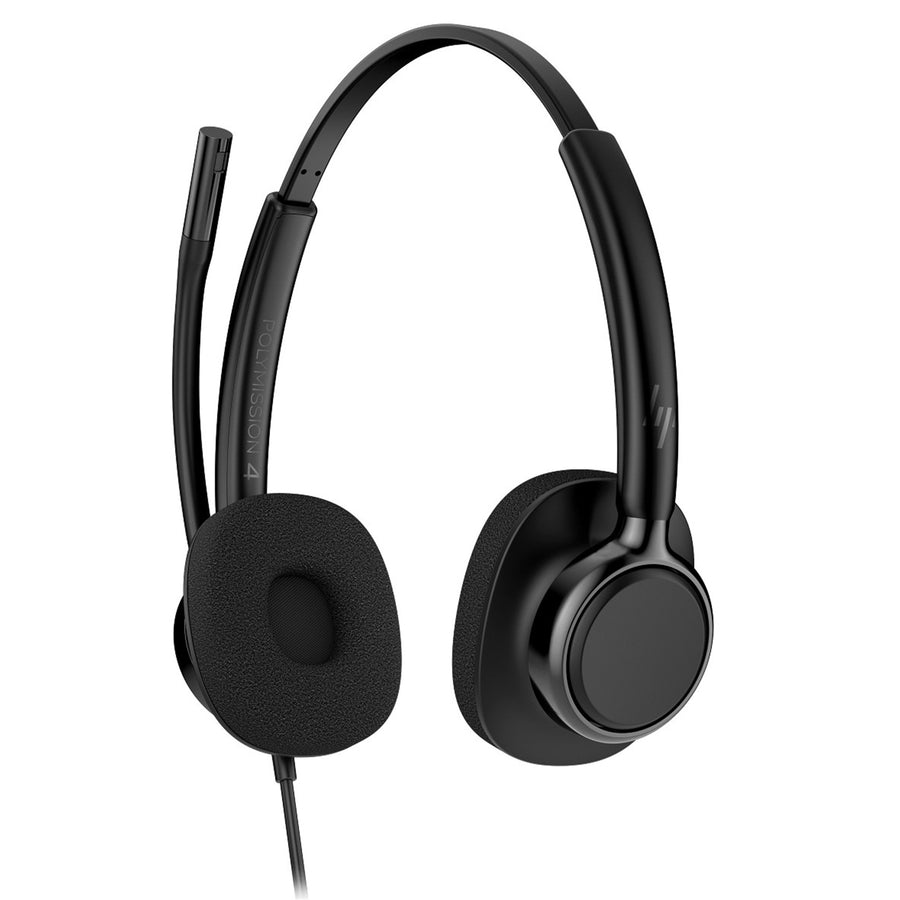 C01B3AA - HP Poly Mission 425 Stereo USB Wired Headset Classic