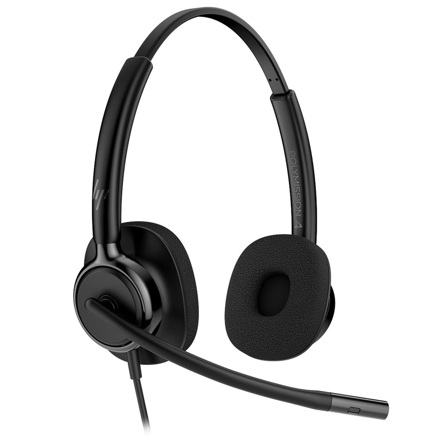 C01B3AA - HP Poly Mission 425 Stereo USB Wired Headset Classic