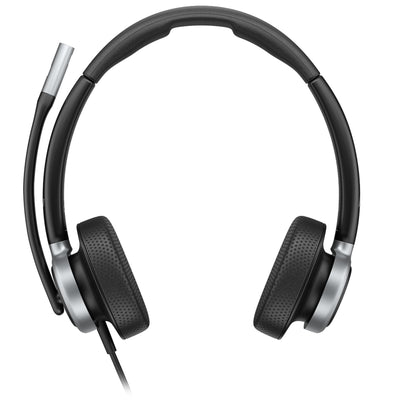HP Poly Mission 625 USB-C/A Wired On-Ear Headset - Microsoft Teams Open Office Certified