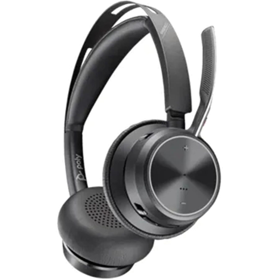 HP 9T9J3AA - Poly Voyager Focus 2 USB-C-C Headset +USB-C/A Adapter