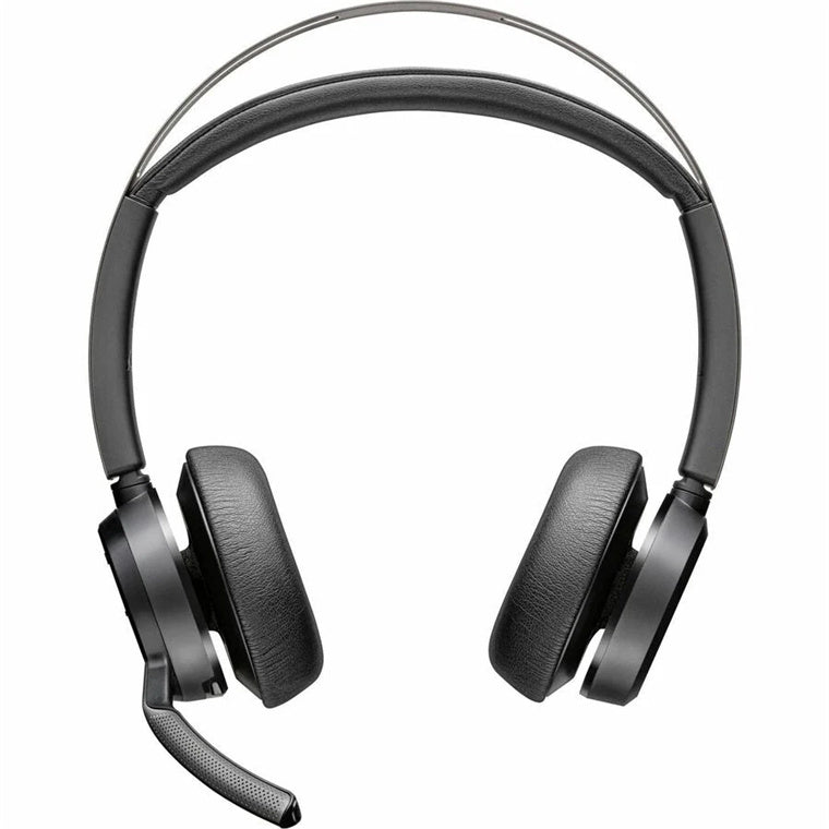 HP 9T9J5AA - Poly Voyager Focus 2 USB-C-C Headset +USB-C/A Adapter +Charging Stand
