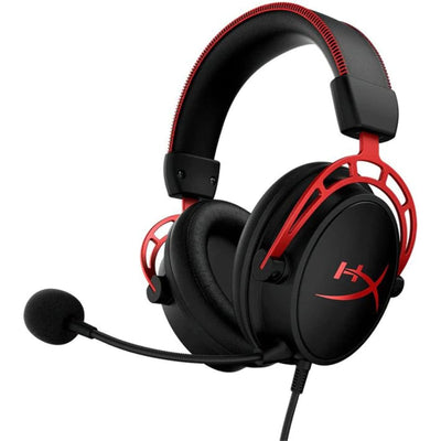HyperX Cloud Alpha Wired Gaming Headset - Red