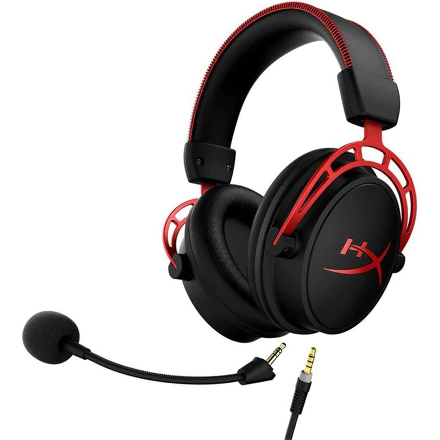 HyperX Cloud Alpha Wired Gaming Headset - Red