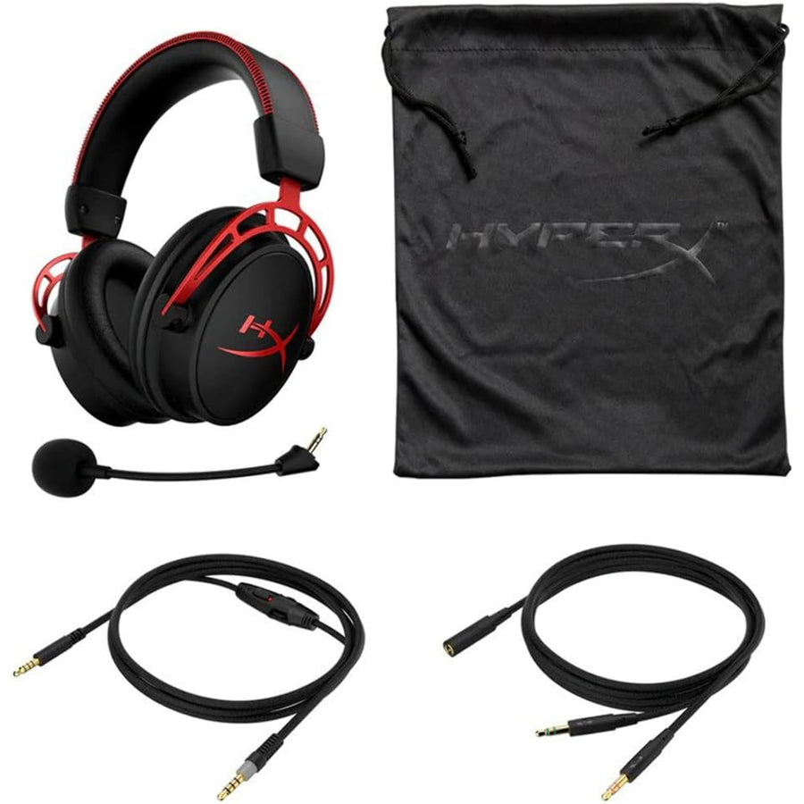 HyperX Cloud Alpha Wired Gaming Headset - Red