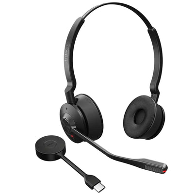 Jabra  Engage 55 SE - Stereo - Link400c DECT Wireless On-Ear Headset - UC Certified