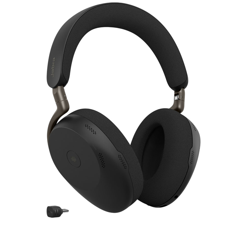 Jabra Evolve3 85 Foldable Bluetooth Over-Ear AI-Powered ANC Headset - Teams Certified