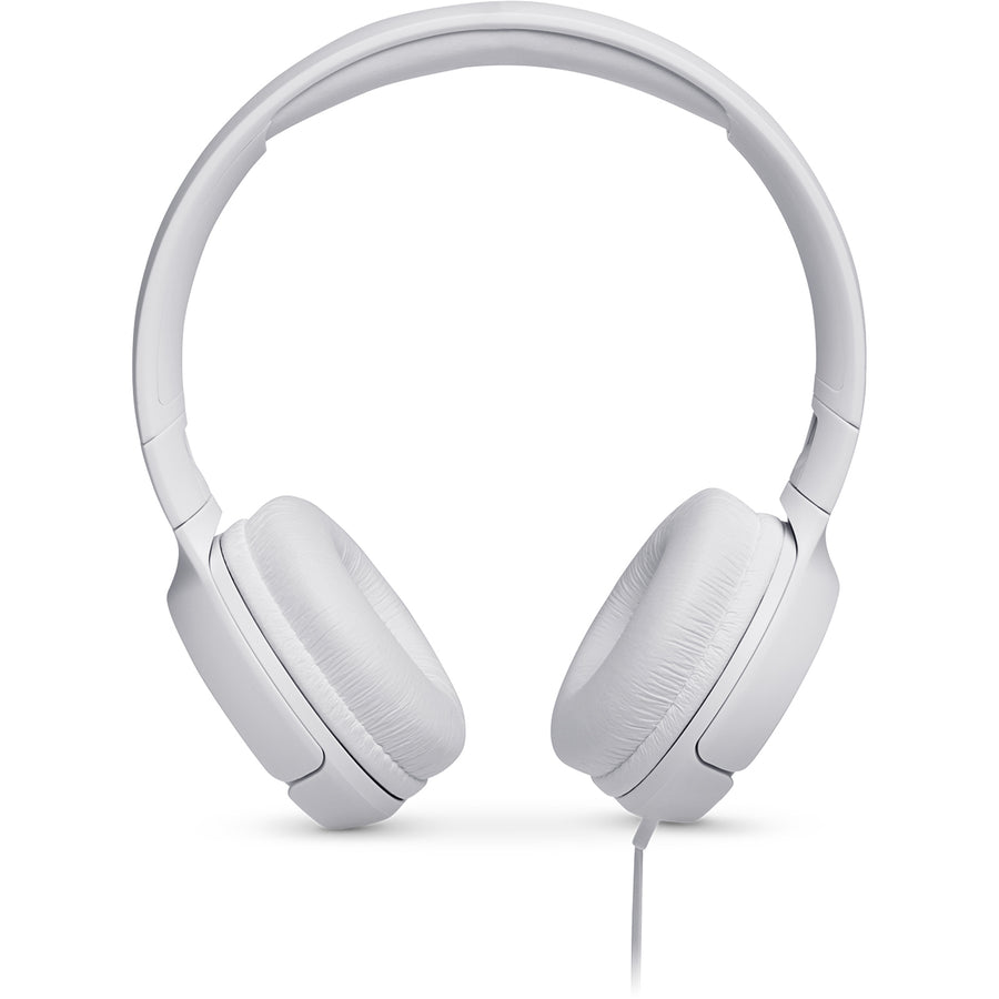 JBL Tune 500 kabelgebundener On-Ear-Kopfhörer – Weiß