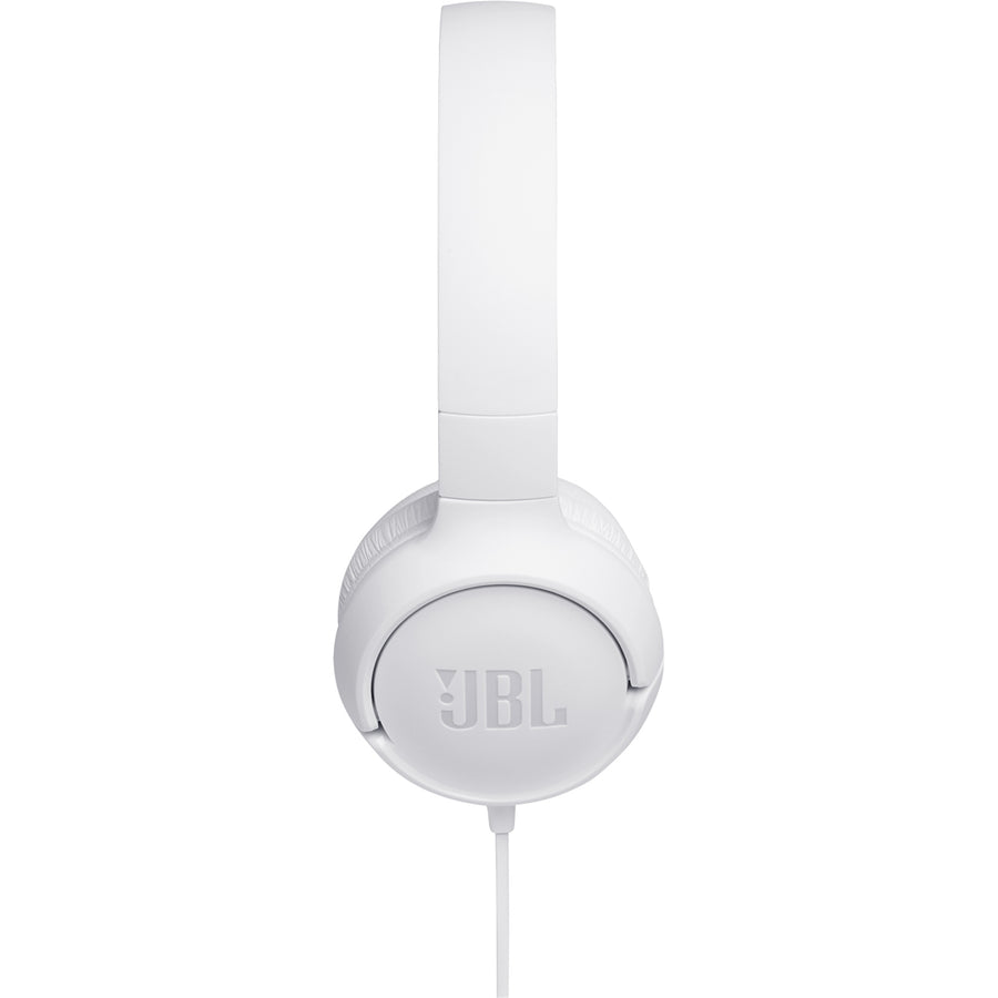 JBL Tune 500 kabelgebundener On-Ear-Kopfhörer – Weiß