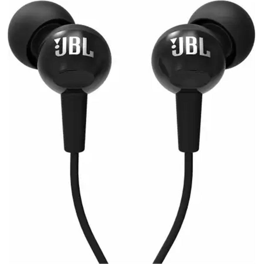 JBL C150SI   Wired In-Ear Headphones with Mic - Black
