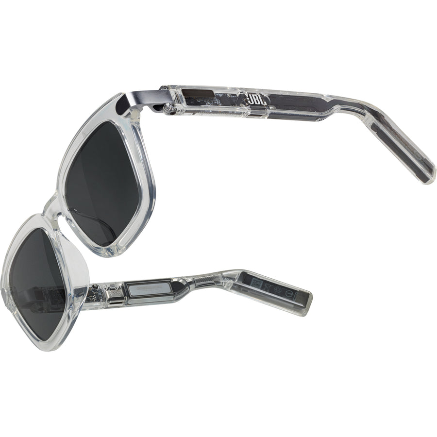 JBL SoundGear Frames   Audio Sunglasses - Square / Pearl