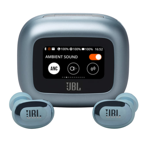 JBL Live Buds 3 True Wireless Noise Cancelling In-Ear Headphones with Smart Case - Blue