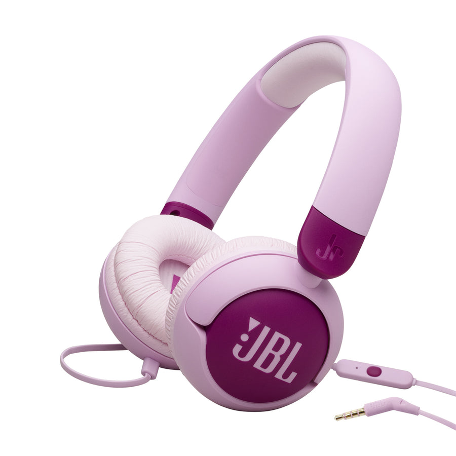JBL JR 320 Wired On-Ear Headphones for Kids - Purple