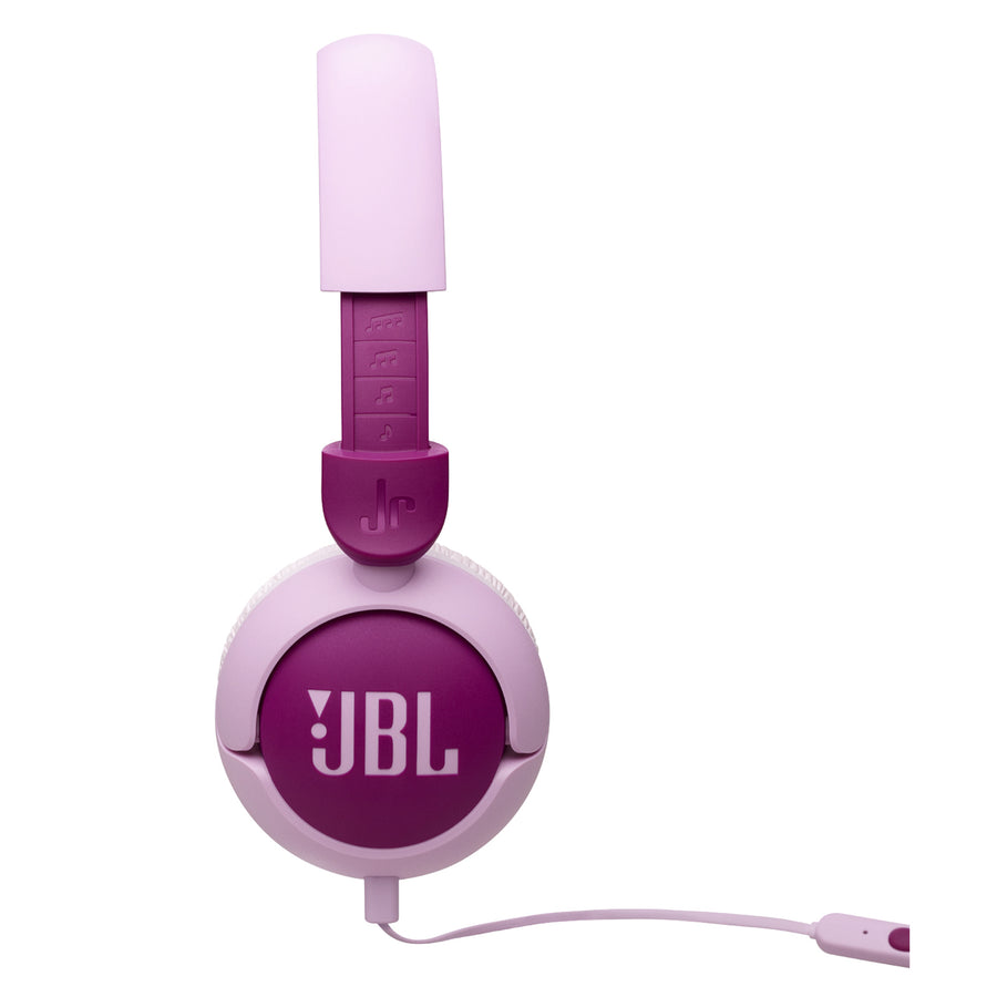 JBL JR 320 Wired On-Ear Headphones for Kids - Purple