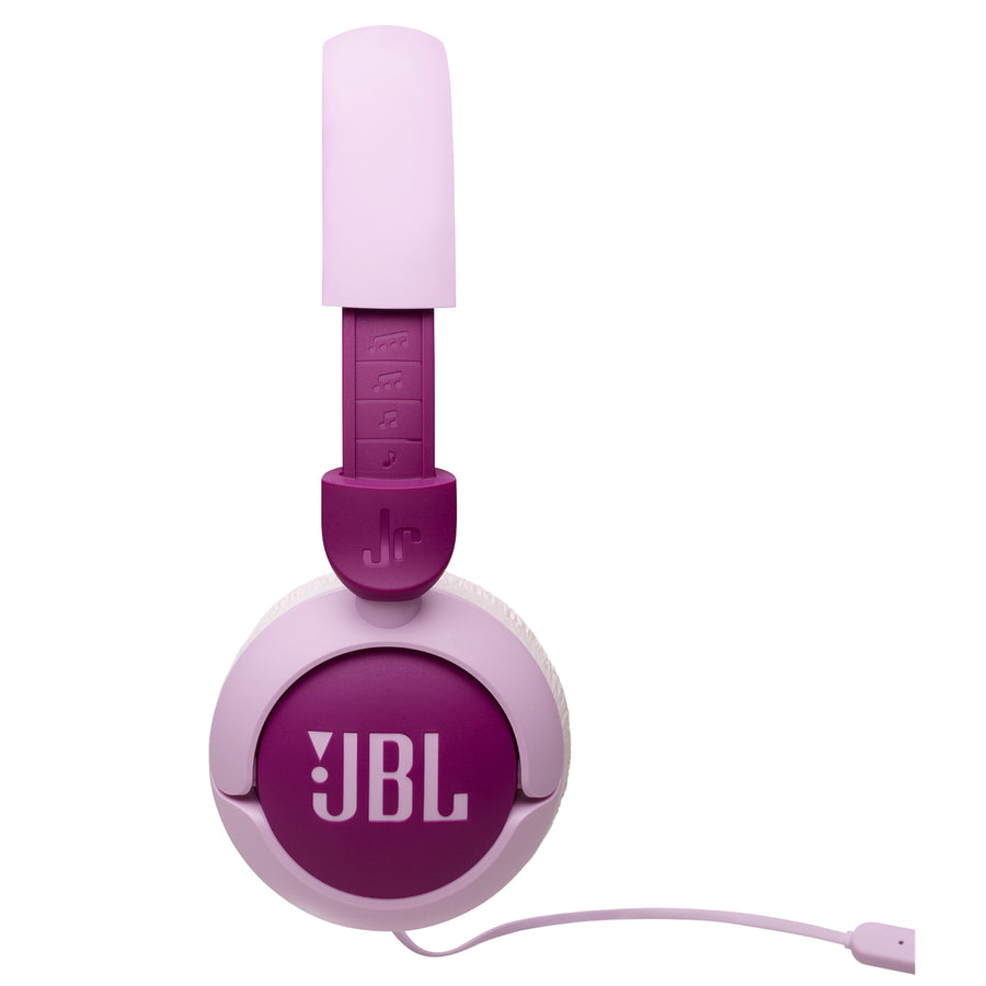 JBL JR 320 Wired On-Ear Headphones for Kids - Purple