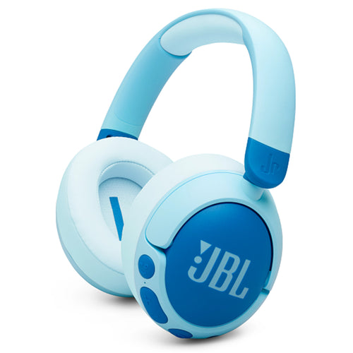 JBL JR 470NC Wireless Noise Cancelling Headphones for Kids - Blue