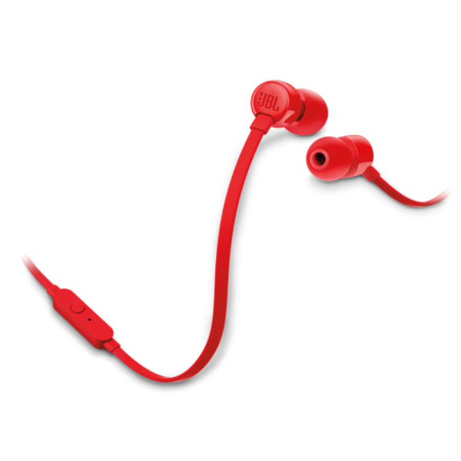 Harman JBLT110REDE - JBL T110 IN-EAR HEADPHONE - RED