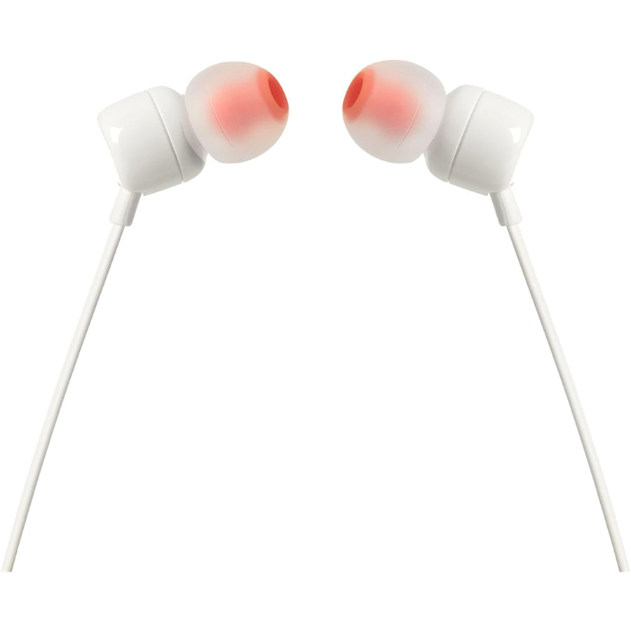 Harman JBLT110WHTE - JBL T110 IN-EAR HEADPHONE - WHITE