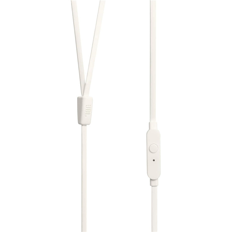 Harman JBLT110WHTE - JBL T110 IN-EAR HEADPHONE - WHITE