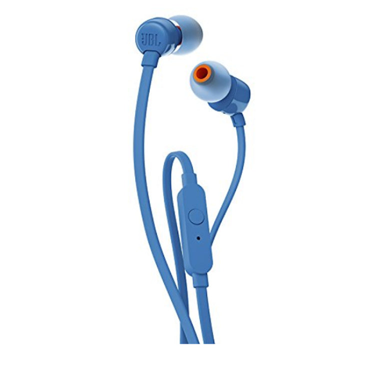 JBL Tune T110 Wired In-Ear Headphones - Blue