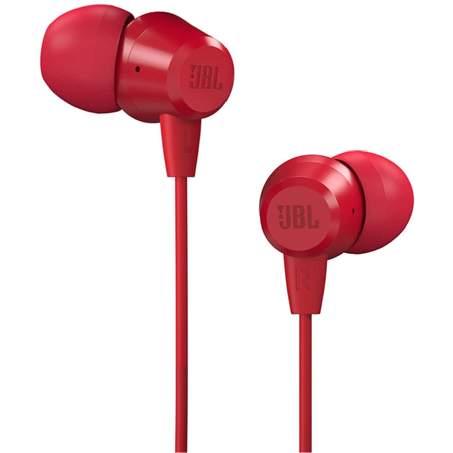 Harman JBLC50HIREDE - JBL C50HI IN-EAR WIRED HEADPHONES - RED