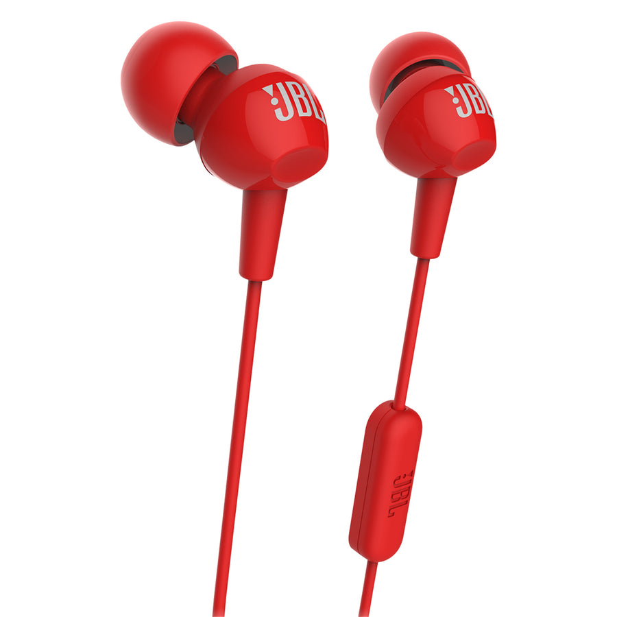 Harman JBLC150SIUREDE - JBL C150SIU IN-EAR WIRED HEADPHONE - RED