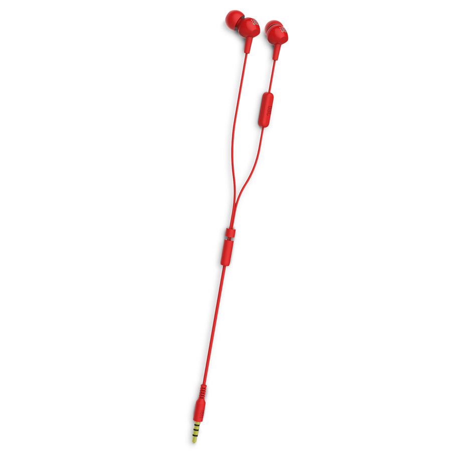 Harman JBLC150SIUREDE - JBL C150SIU IN-EAR WIRED HEADPHONE - RED