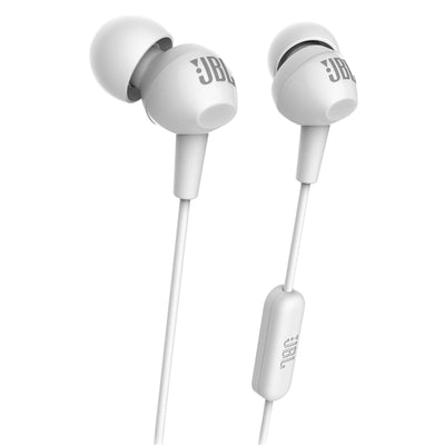 Harman JBLC150SIUWHTE - JBL C150SIU IN-EAR WIRED HEADPHONE - WHT