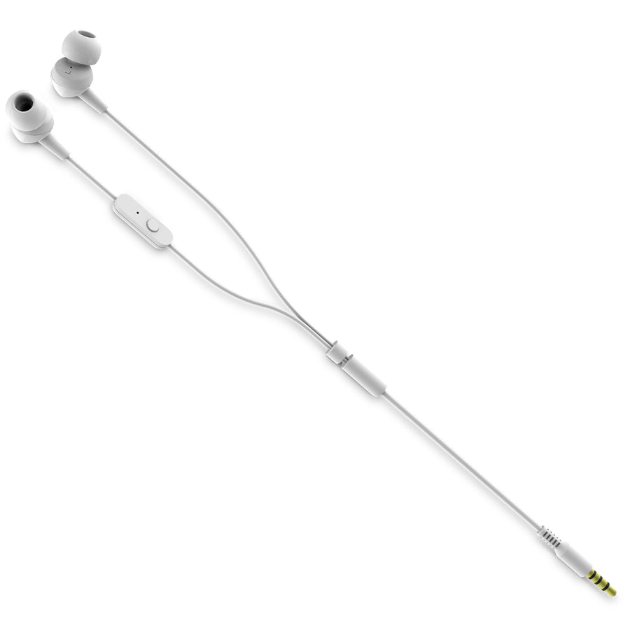 Harman JBLC150SIUWHTE - JBL C150SIU IN-EAR WIRED HEADPHONE - WHT