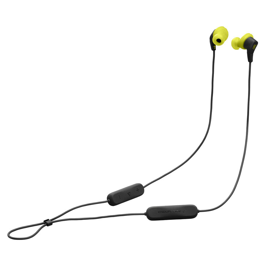 JBL Endurance Run 3 BT IP65 Sweatproof Wireless In-Ear Sports Headphones - Black & Lime