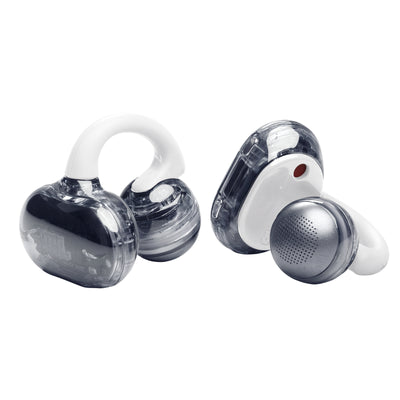 JBL SoundGear Clips True Wireless Open-Ear Clip-On Headphones - Ghost White