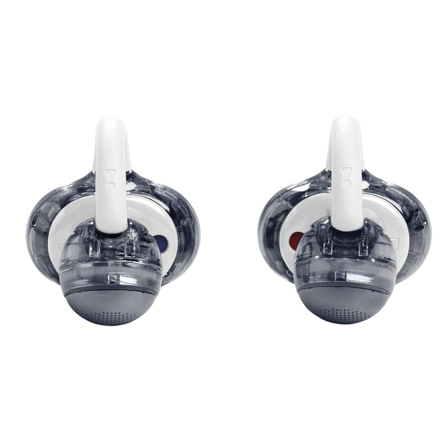 JBL SoundGear Clips True Wireless Open-Ear Clip-On Headphones - Ghost White