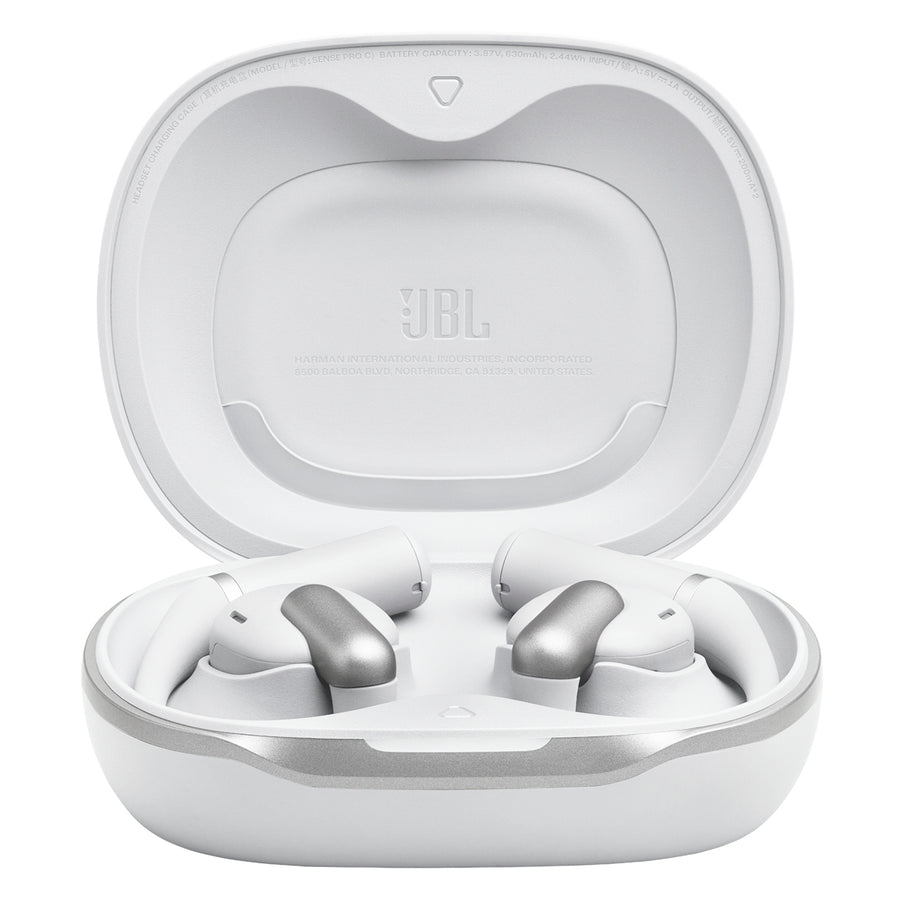JBL SoundGear Sense Pro Premium True Wireless Open-Ear Headphones - White