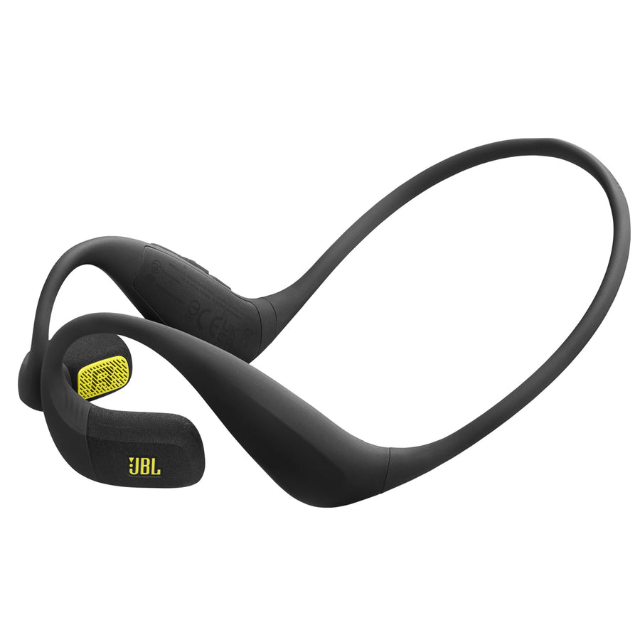 JBL Endurance Pace Open-Ear Sports Headphones - Black/Lime