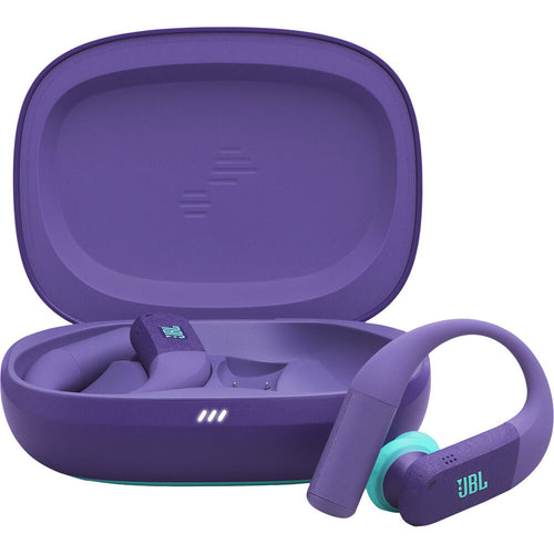 JBL Endurance Peak 4 True Wireless Noise Cancelling In-Ear Sports Headphones - Purple